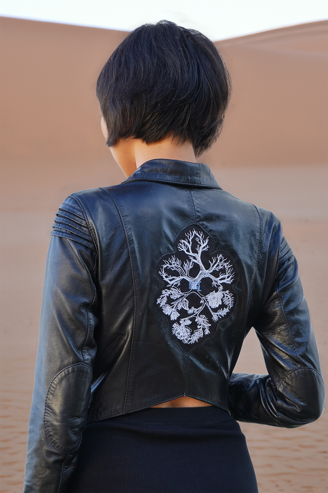 NO 2. FATHER SKY: LEATHER JACKET (female)