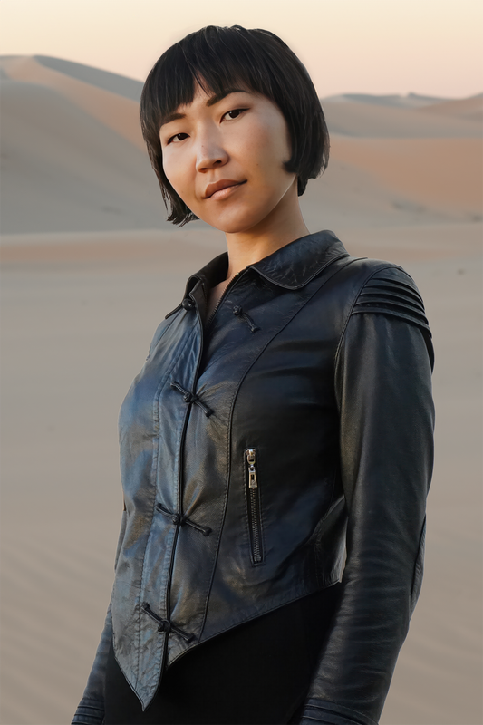 NO 2. FATHER SKY: LEATHER JACKET (female)