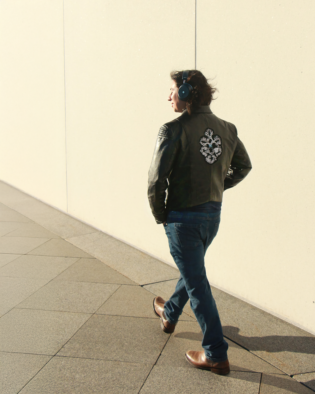 NO 2. FATHER SKY: LEATHER JACKET (male)