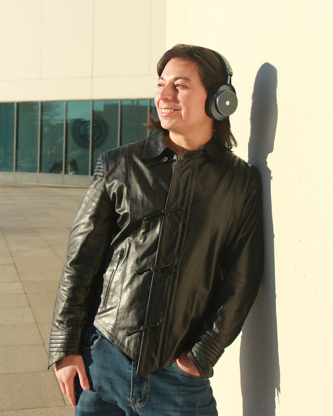 NO 2. FATHER SKY: LEATHER JACKET (male)