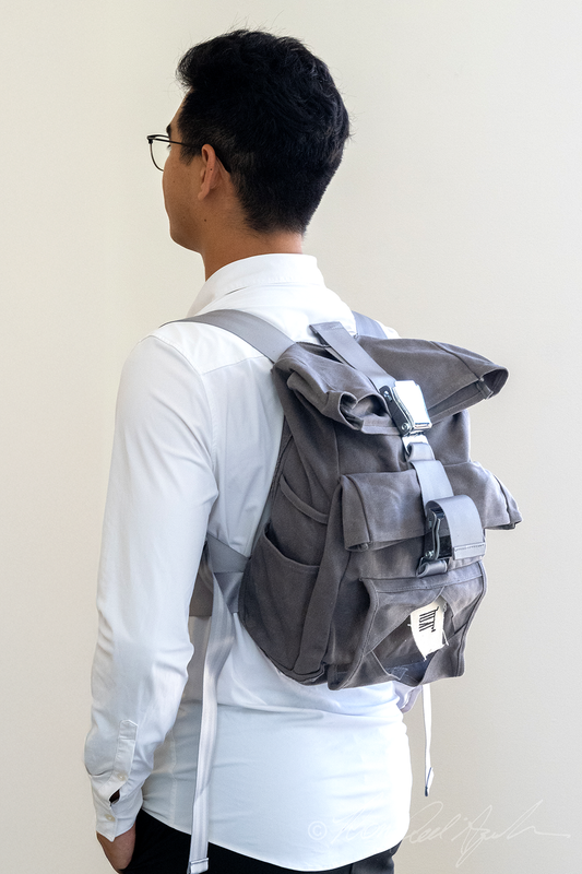 NO 2. FATHER SKY: AIRPLANE SEATBELT BACKPACK